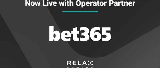 Los títulos de Relax Gaming se lanzarán en vivo en bet365